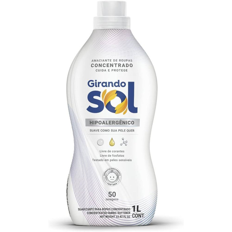 Suavizante Concentredo - Hipoalergénico 1 L