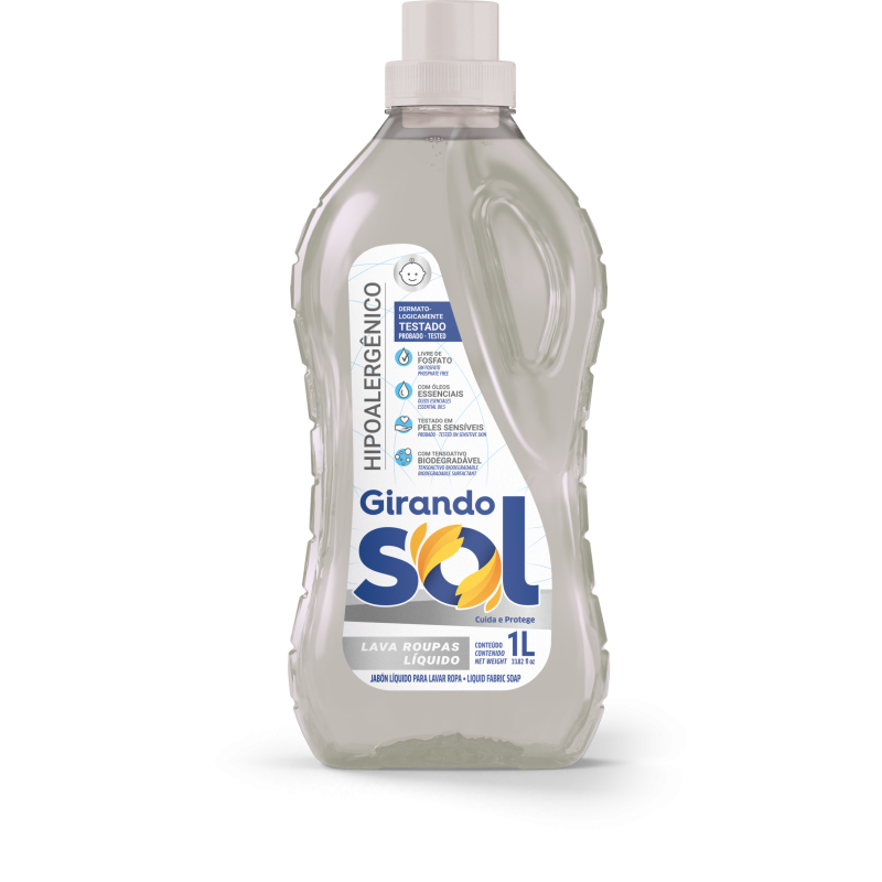 Detergente Liquido - Hipoalergénico 1 L