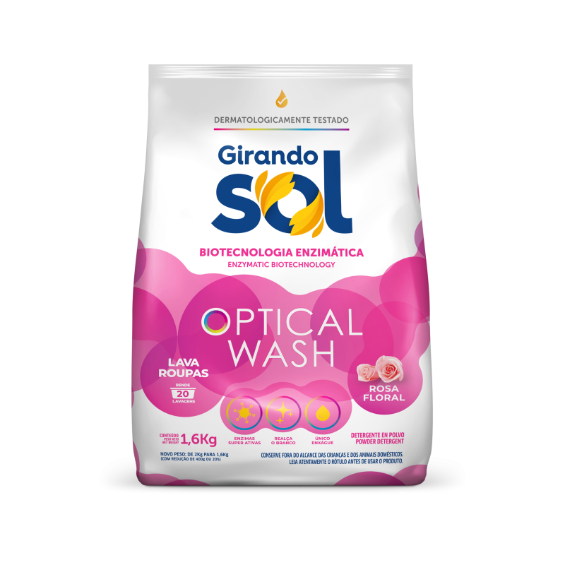 Detergente en polvo floral 1,6Kg