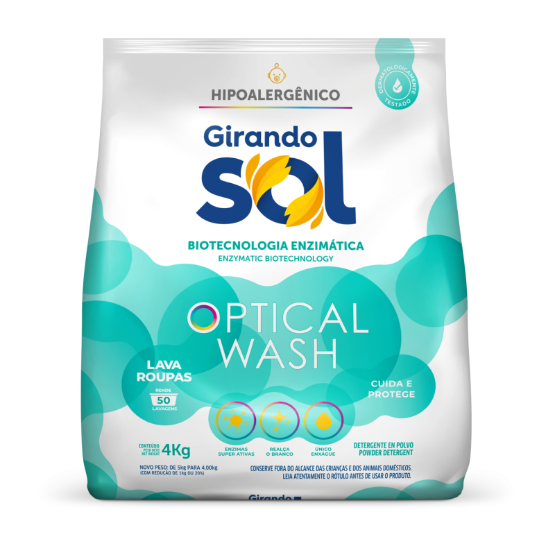 Detergente en polvo hipoalergénico 4Kg